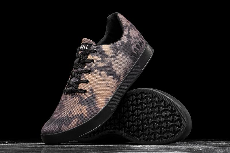 Black Nobull Toffee Tie-Dye Canvas Women's Trainers | CA Q1947M